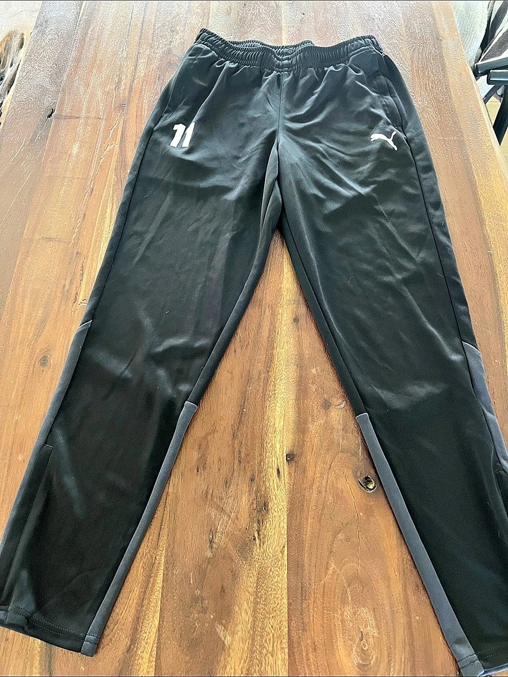 Puma teamFINAL Casuals Men'Small Training Pants Training Pants Black Small Like
